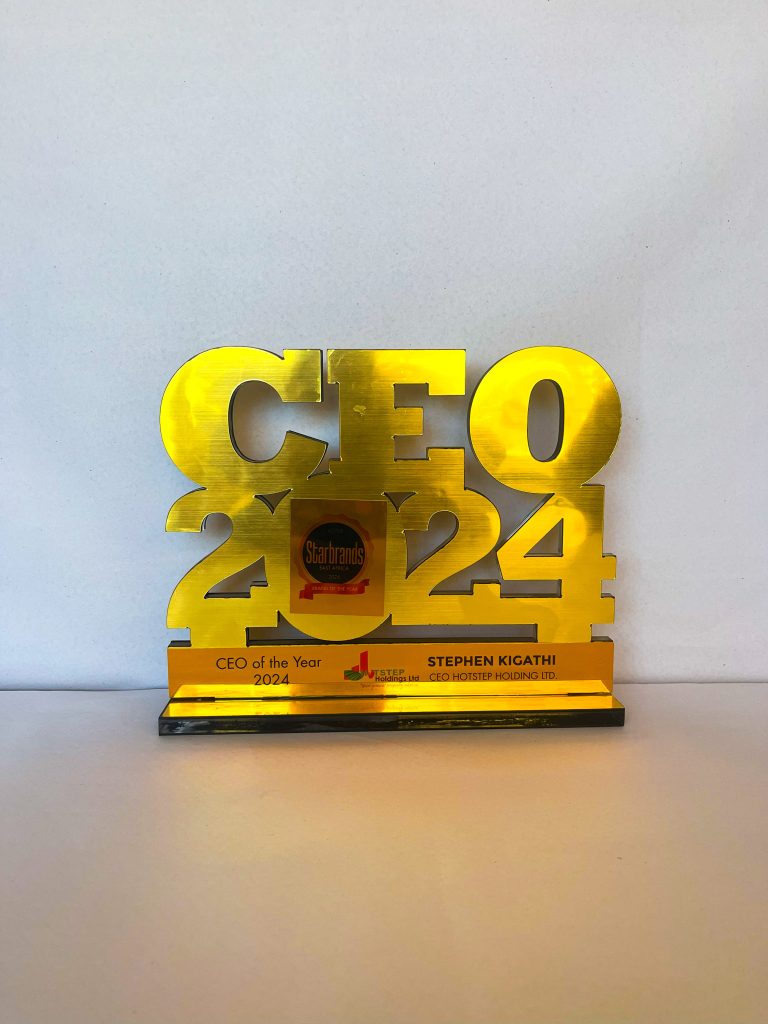 Hotstep CEO Award award presented to Hotstep Holdings Ltd